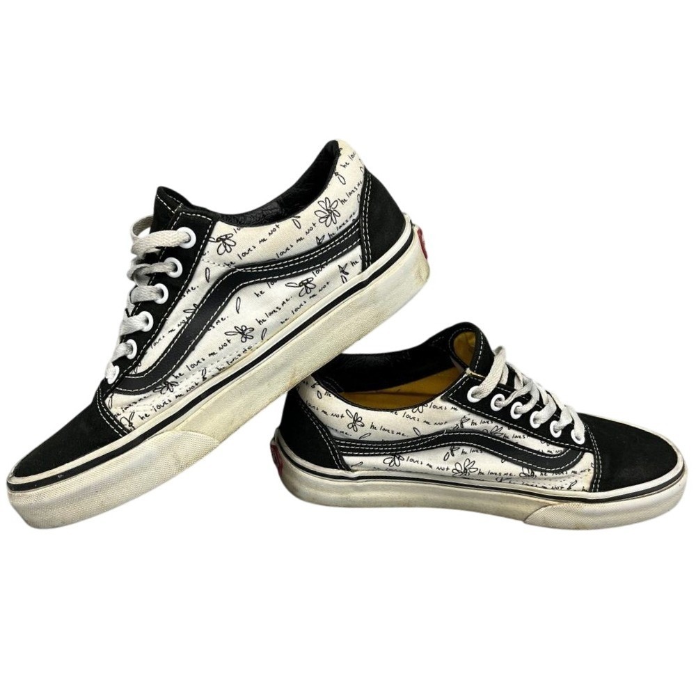 Vans Sneakers‎ Womens 7.5 Mens 6 He Loves Me He Loves Me Not Skater Streetwear
